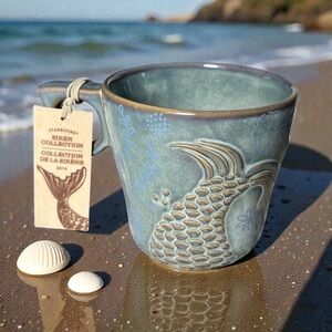 New Starbucks Mermaid 2014 Anniversary Siren Collection mug. New With Tags!